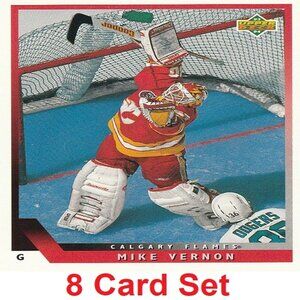 Mike Vernon Hockey Card Collection